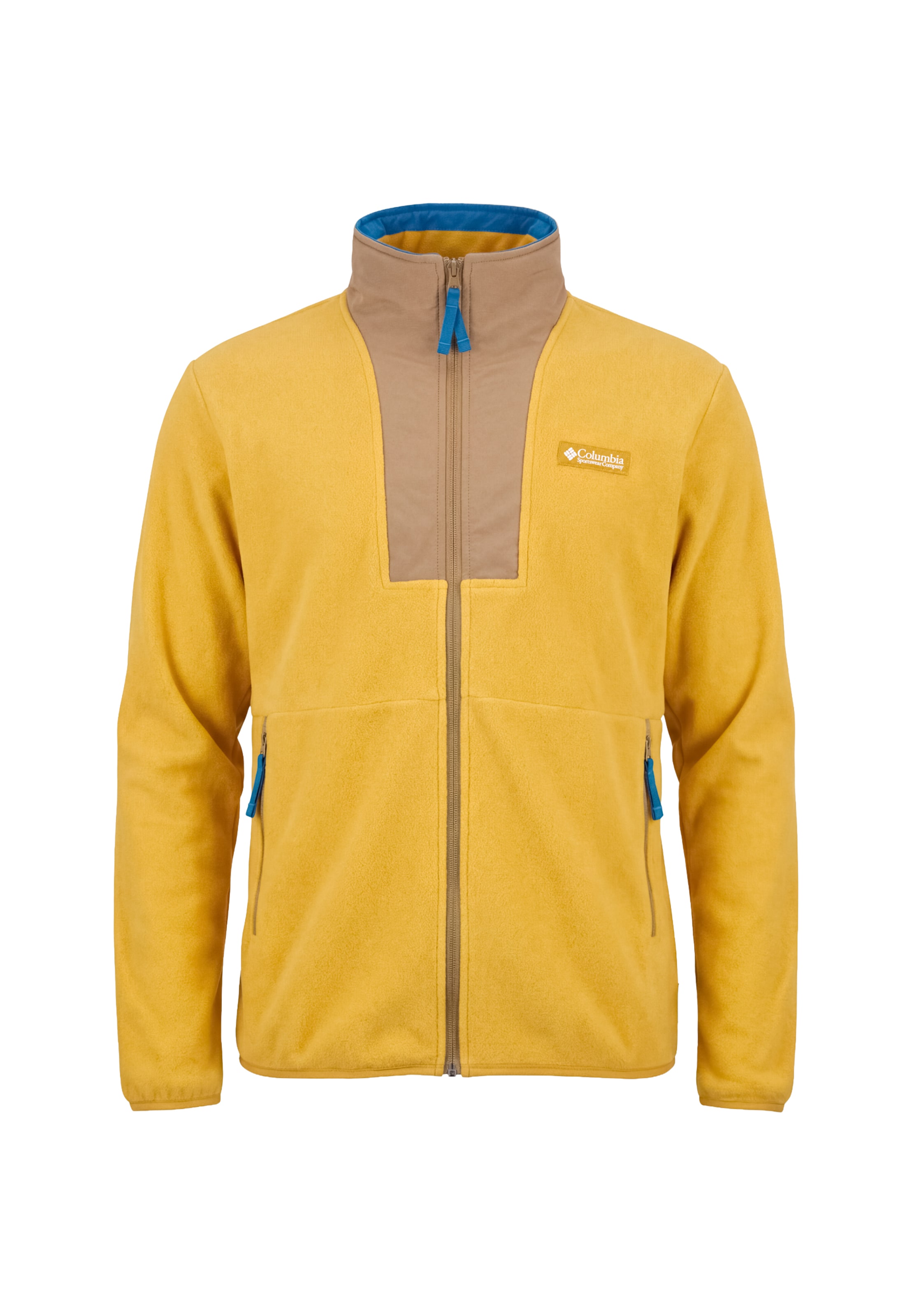 COLUMBIA Funktionele fleece-jas 'Sequoia Grove™ II' in Geel: voorkant