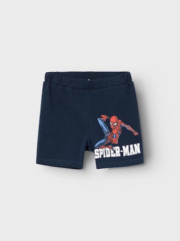 NAME IT Комплект пижама 'Now Spiderman' в синьо