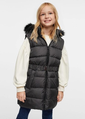 MANGO KIDS Vest 'Gigiv' in Black: front