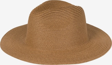 styleBREAKER Hat 'Panama Strohhut - Knautschhut' in Brown