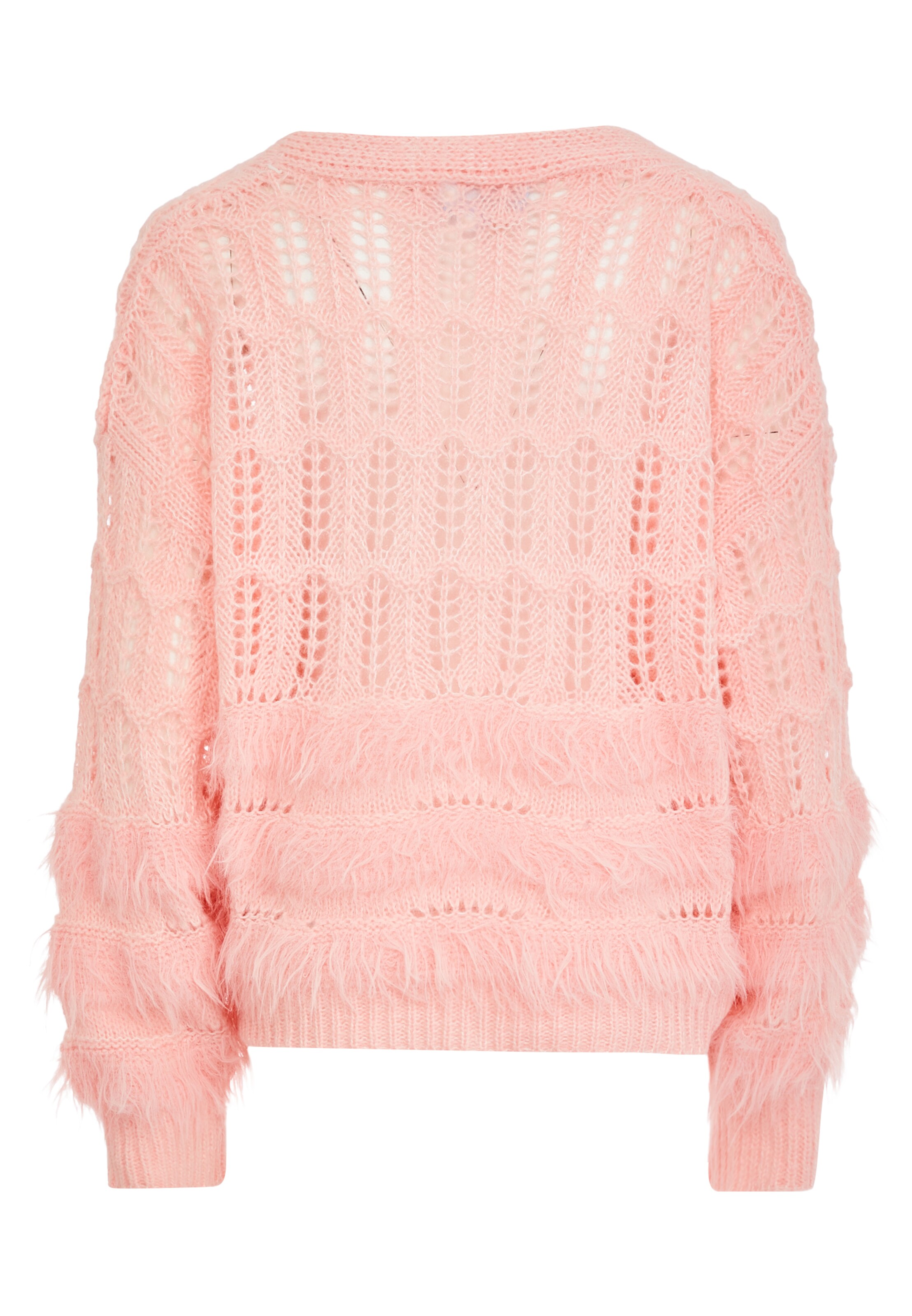 Poomi - Casaco de malha em rosa