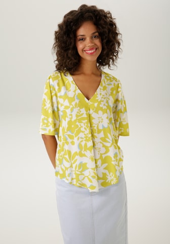 Aniston CASUAL Blouse in Yellow: front