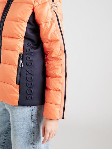 Soccx Winter jacket in Orange