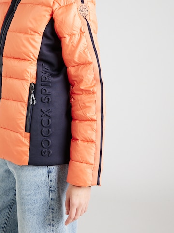 Soccx Winter Jacket in Orange