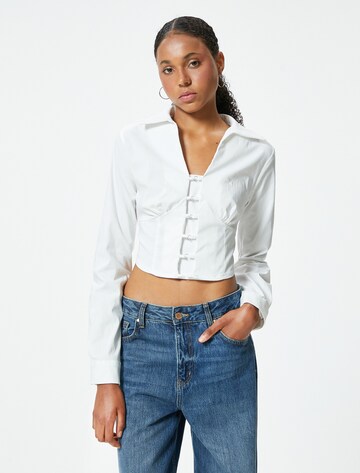 Koton Blouse in White: front