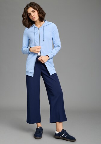 FLASHLIGHTS Zip-Up Hoodie 'Flashlights' in Blue