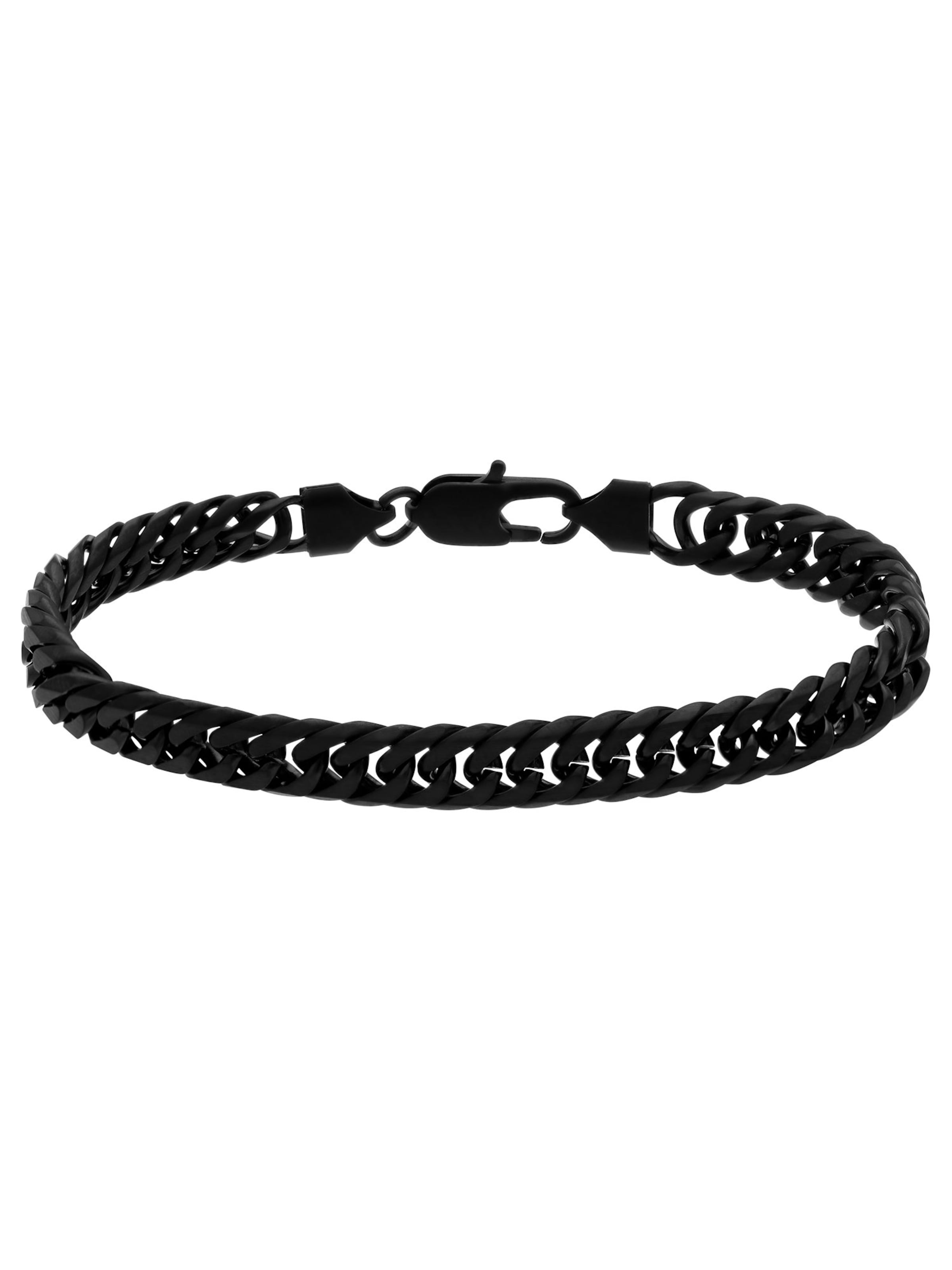 Lucardi Bracelet in Black: front