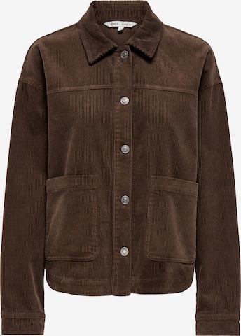 Veste mi-saison 'ONLKANA' ONLY en marron : devant