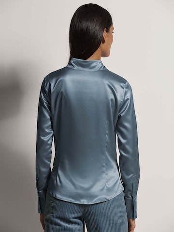 Chemisier MADELEINE en bleu