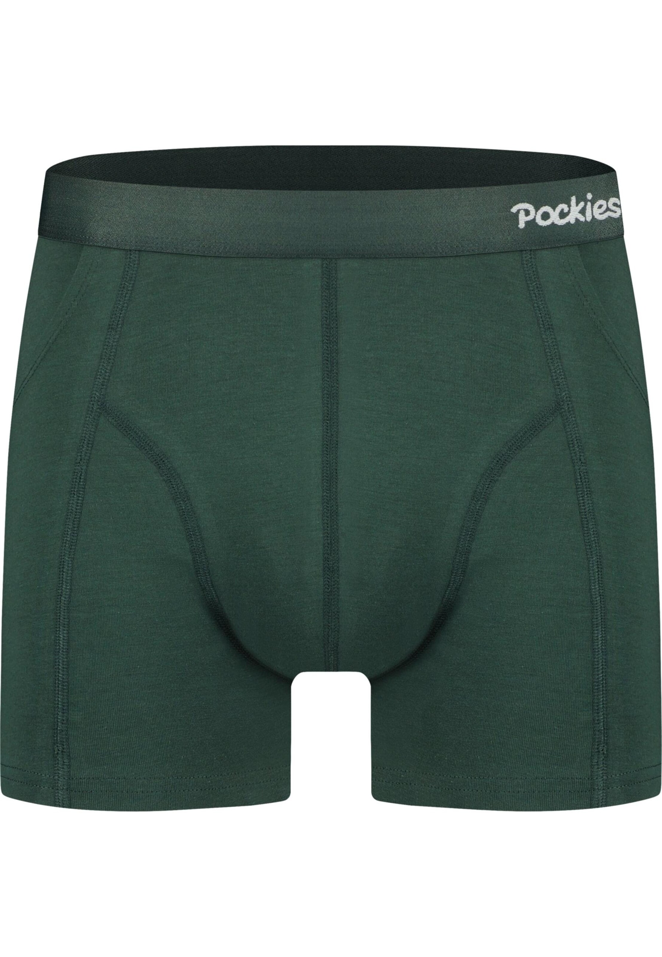 Pockies Boxerky – zelená: přední strana