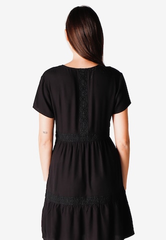 Le Temps Des Cerises Summer Dress 'MONA' in Black