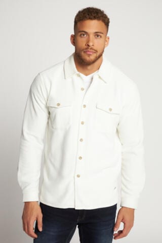 JP1880 Regular fit Overhemd in Wit: voorkant