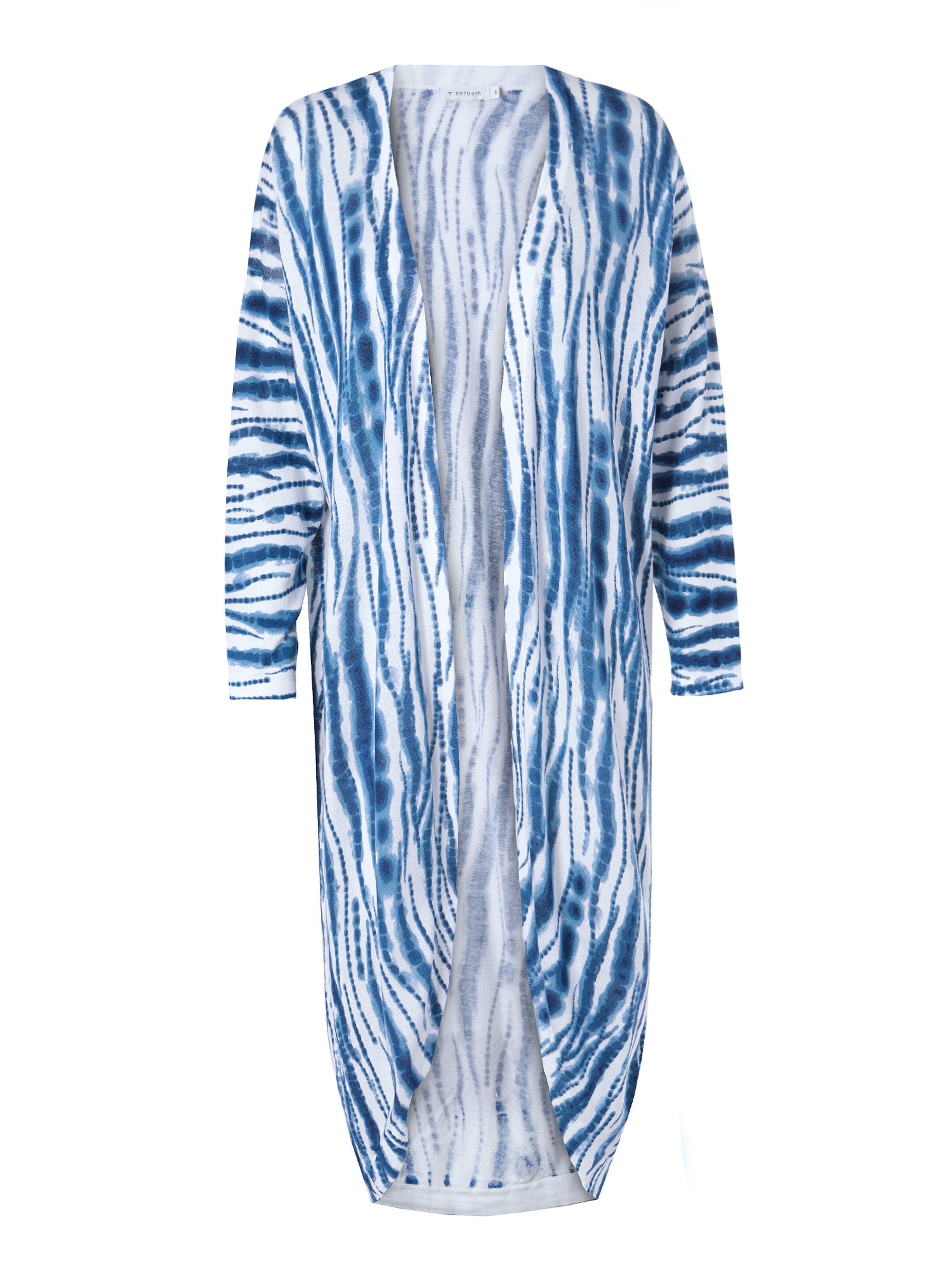 TATUUM Knit cardigan in White: front