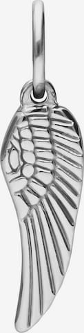 Lucardi Pendant 'Klassisch' in Silver: front