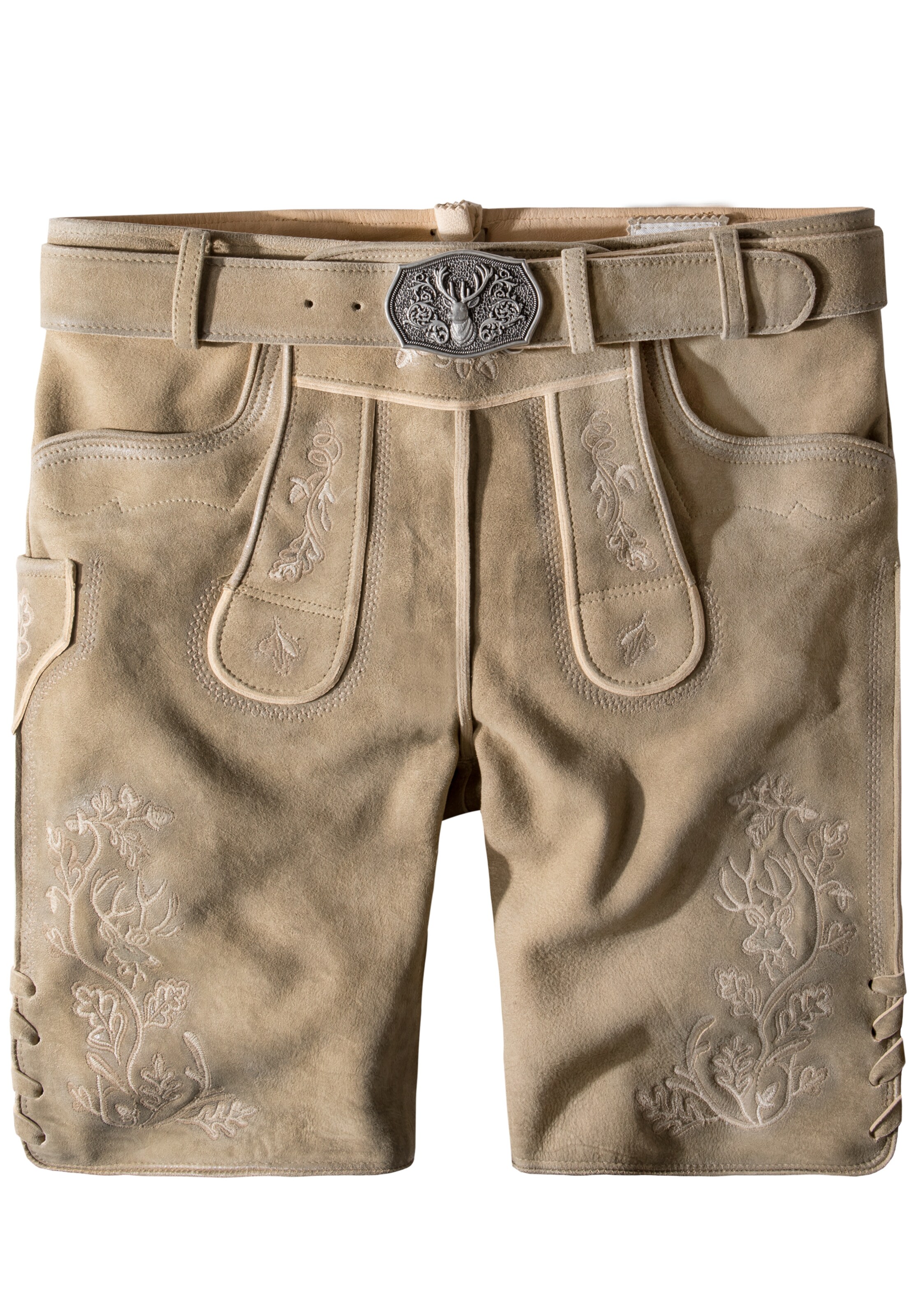 Regular Pantalon folklorique 'Edgar' STOCKERPOINT en marron : devant