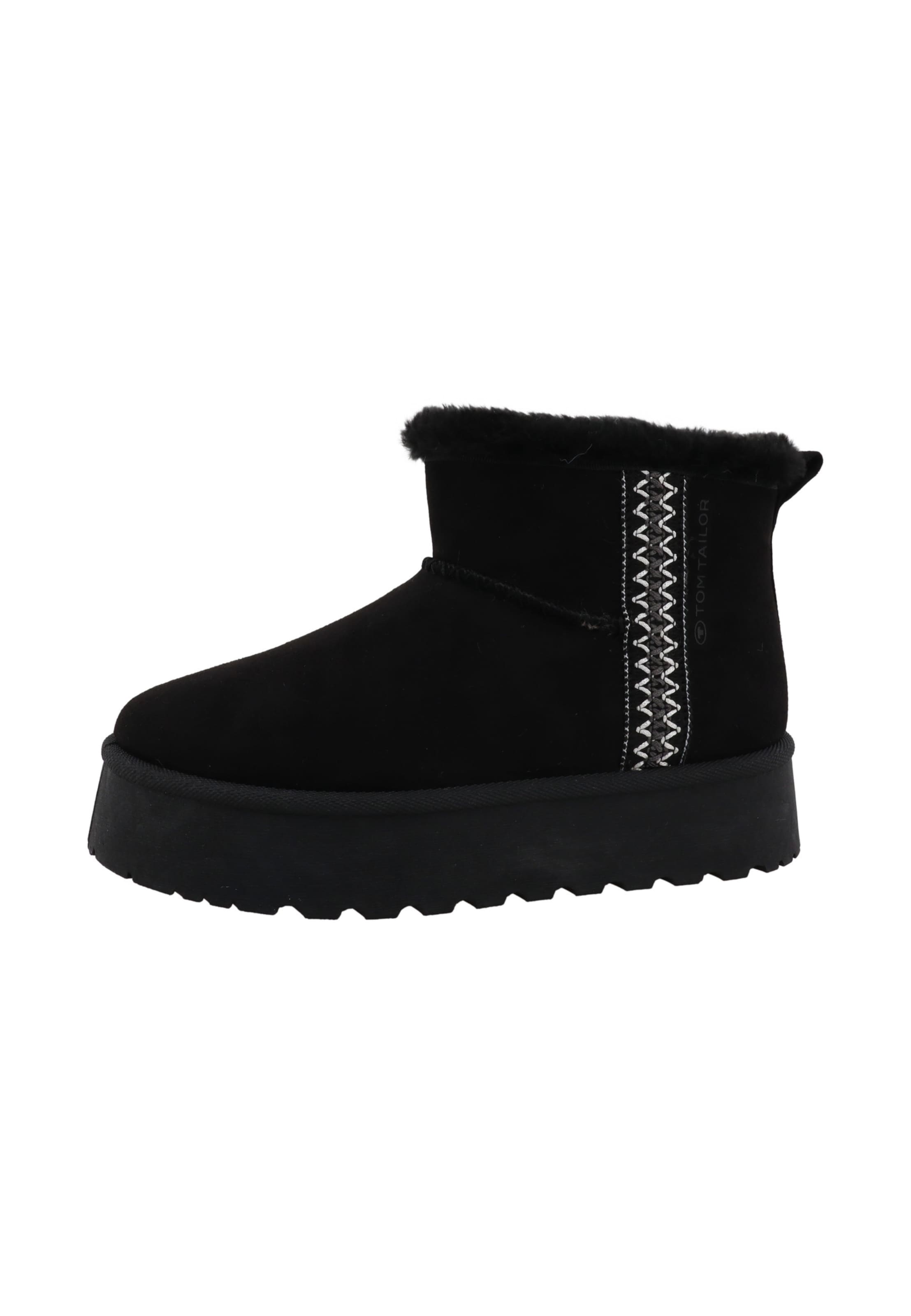 TOM TAILOR Boots in Schwarz: Vorderseite