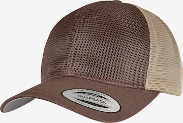 Flexfit - Gorra en marrón: frente