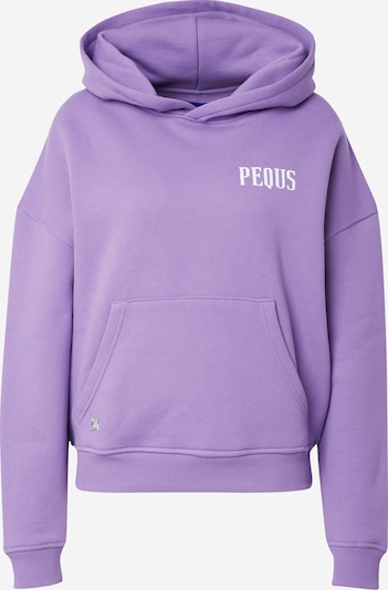 Pequs Sweatshirt i lavendel / vit, Produktvy