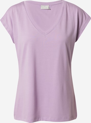 T-shirt 'Alise' Kaffe en violet : devant