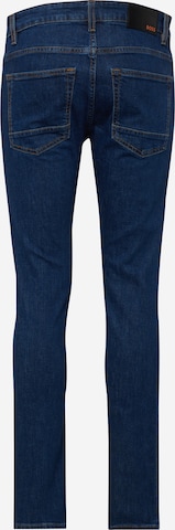 BOSS Orange Slimfit Jeans 'Delaware' in Blauw