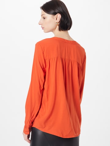 ICHI Bluse in Orange