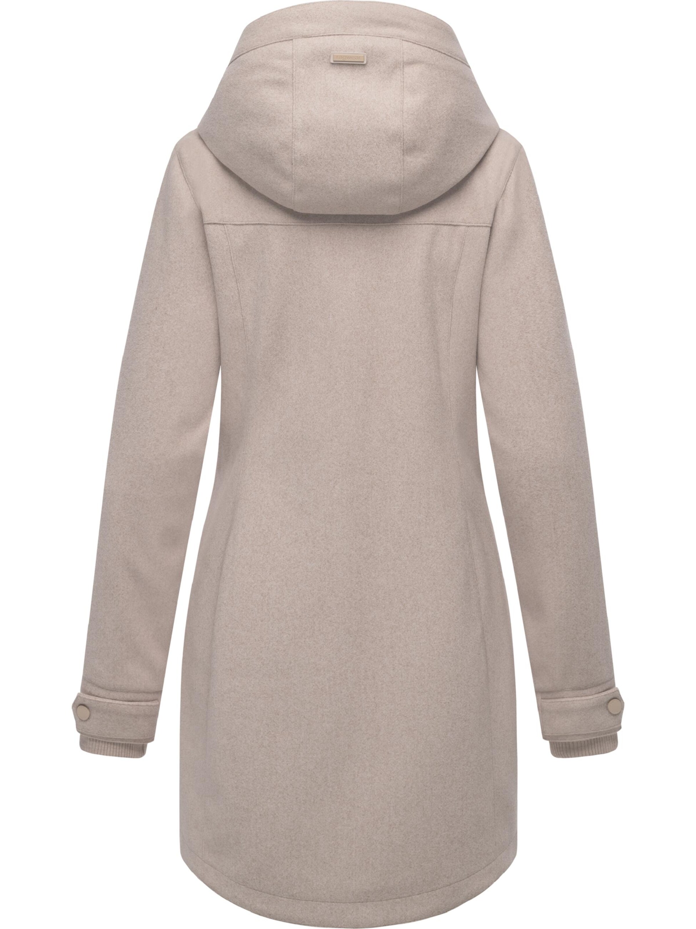 Ragwear Between-seasons coat 'Janesha' in Beige