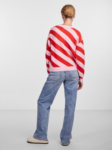 Pull-over 'Abby' PIECES en rouge