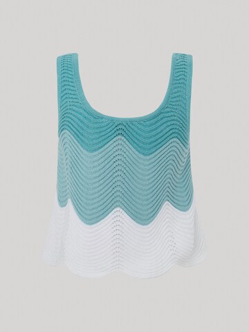 Pepe Jeans Knitted Top 'Galea' in Blue