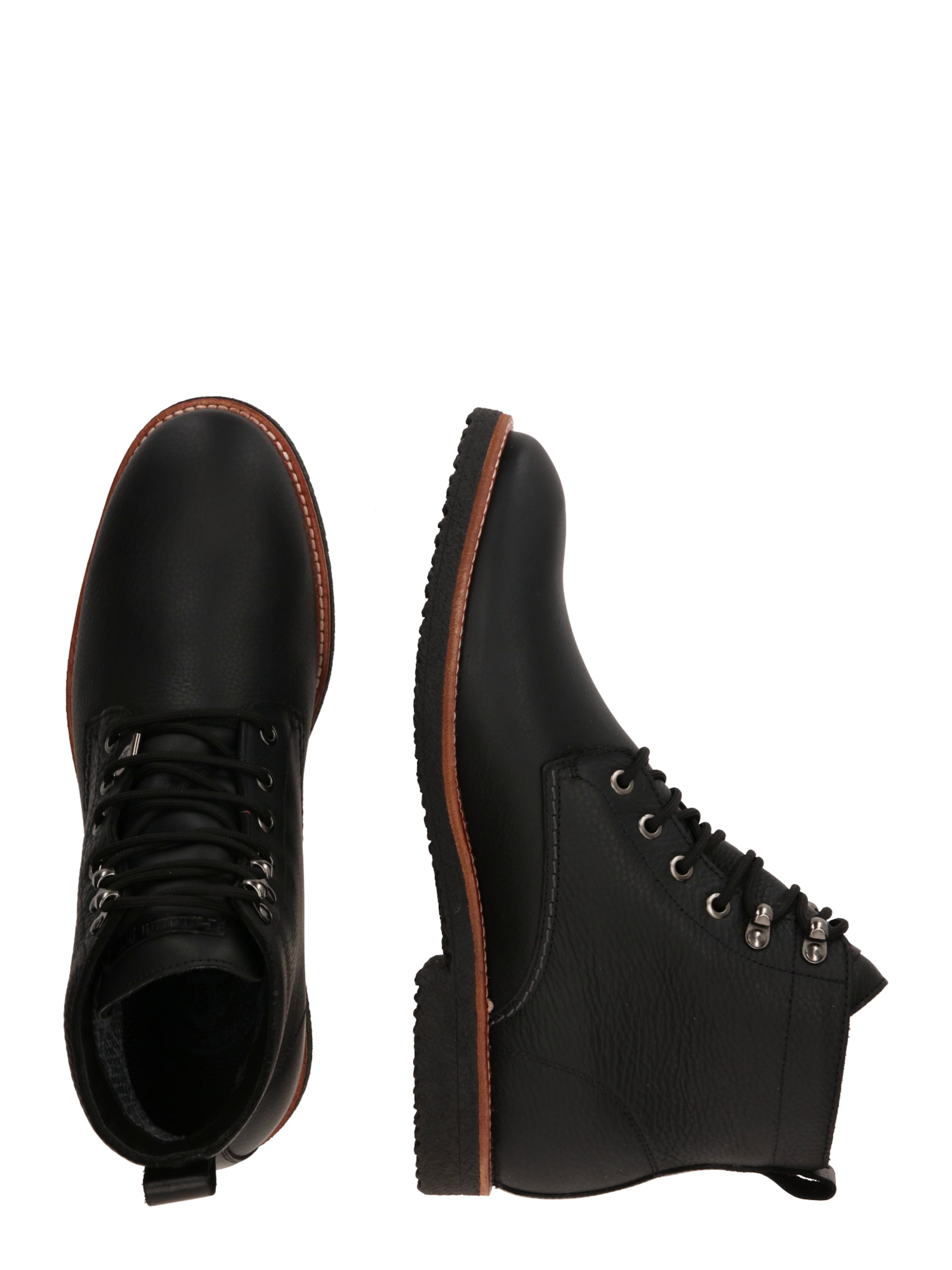 PANAMA JACK Lace-up boots 'Glasgow' in Black