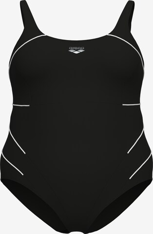 ARENA Active Swimsuit in Black: front