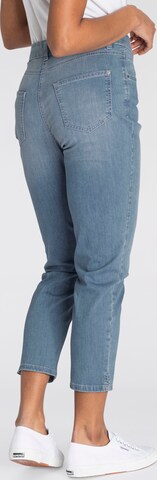 MAC Slimfit Jeans 'MELANIE' in Blauw