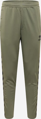Pantalon de sport 'Nathan 2.0' Hummel en vert : devant