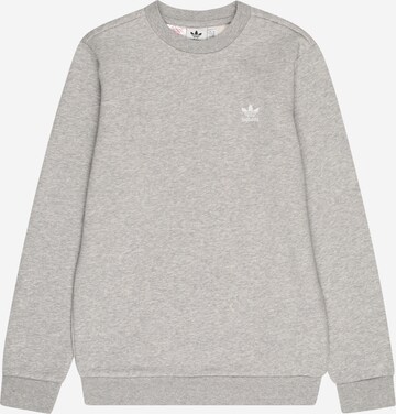 ADIDAS ORIGINALS Sweatshirt 'Adicolor Crew' i grå: framsida