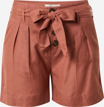 ONLY Loosefit Shorts in Rot: predná strana