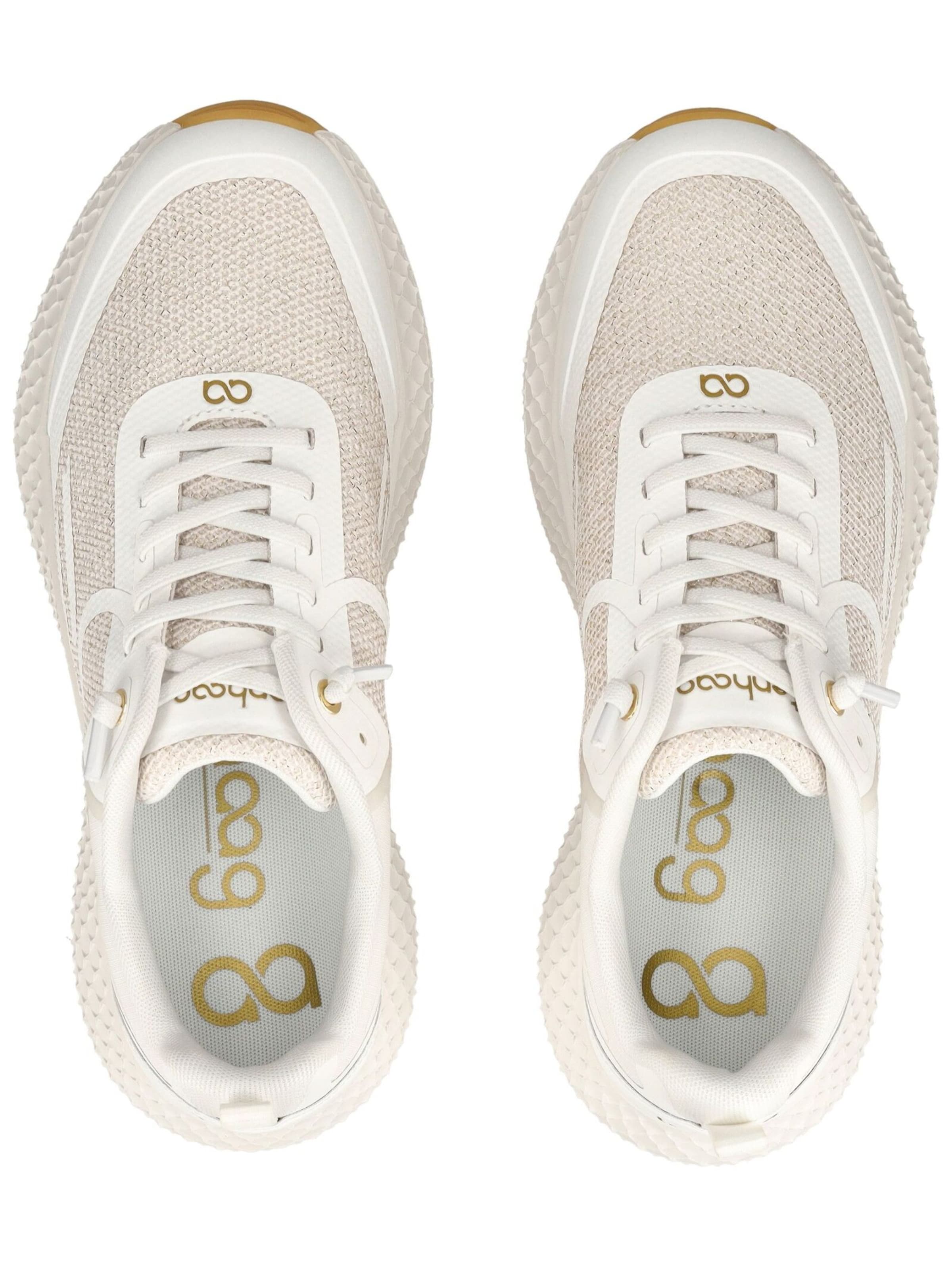 Sneaker bassa di Tenhaag in bianco