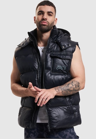 SOUTHPOLE Vest in Black: front