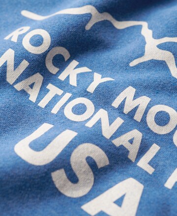 Sweat-shirt Superdry en bleu
