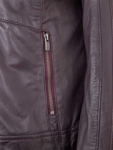 Jilani Between-Season Jacket in Purple