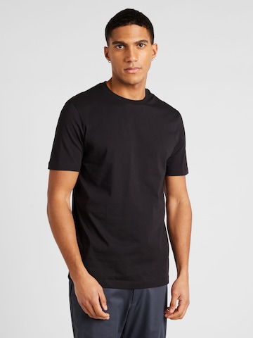 T-Shirt 'Thompson' BOSS en noir : devant