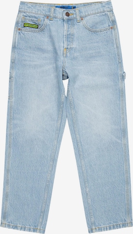 DC Shoes Wide Leg Urheiluhousut 'WORKER' värissä sininen: etupuoli