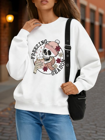 GORHEY Trui in Wit: voorkant