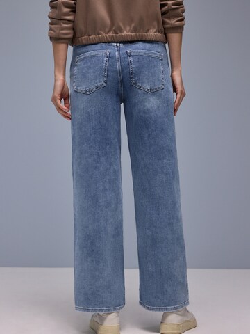 Wide leg Jeans 'Emee' di STREET ONE in blu