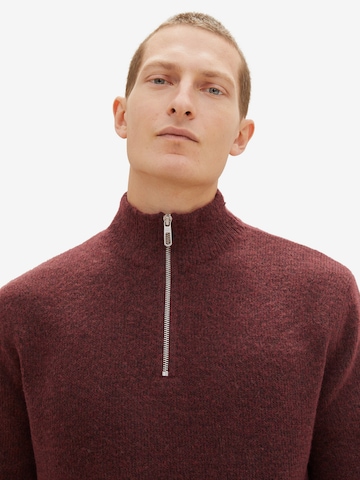 TOM TAILOR Pullover in Rot