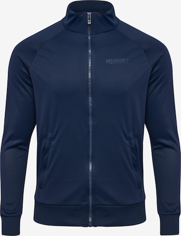 Hummel Sportsweatshirt 'LEGACY SUNE POLY' in Blauw: voorkant