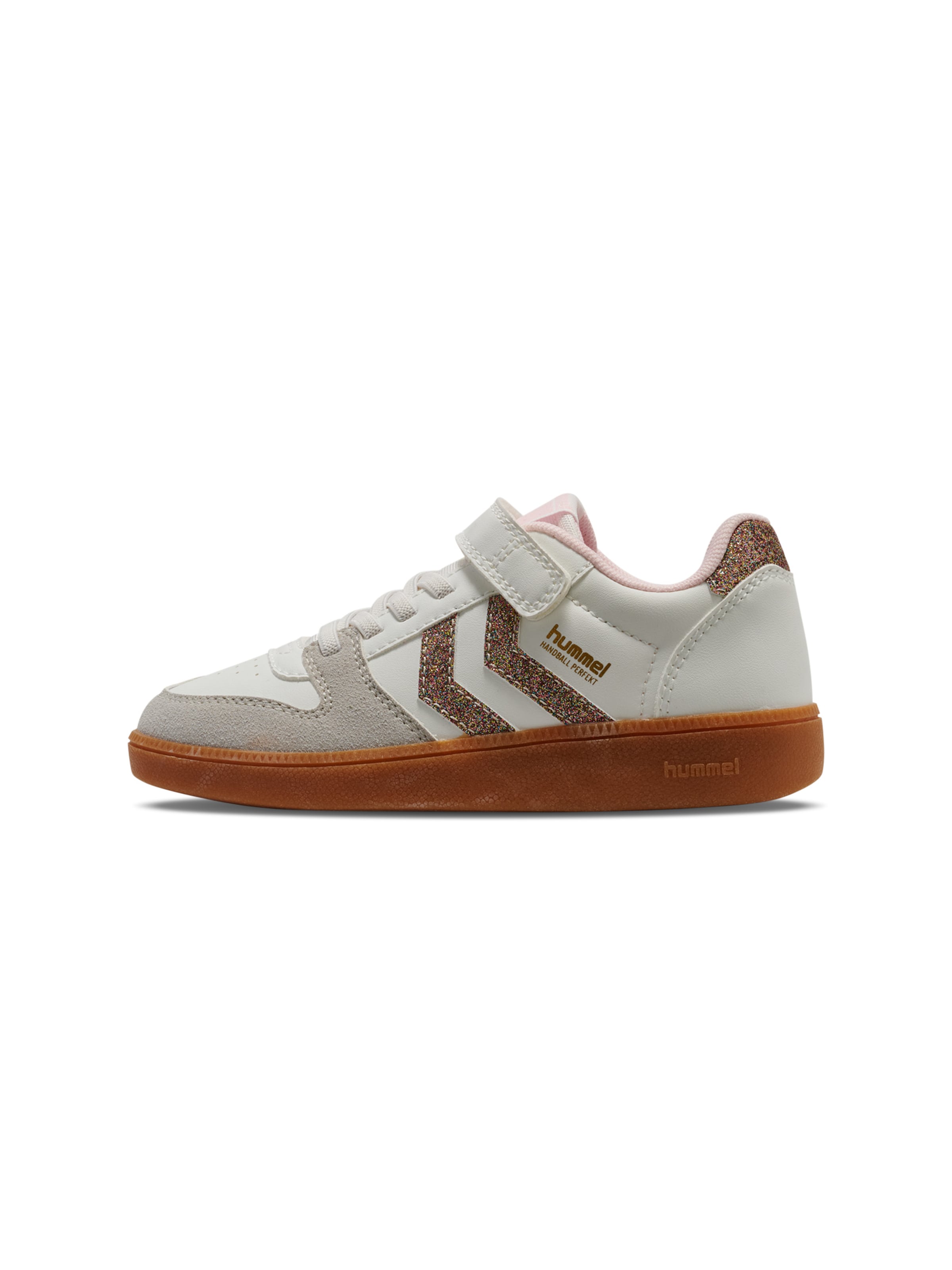 Hummel Sneakers in Roze: voorkant