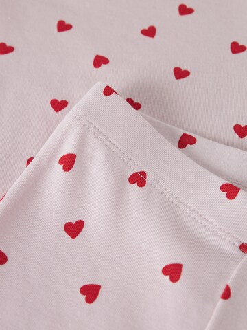 NAME IT Skinny Leggings 'NMFBHEART' i rosa