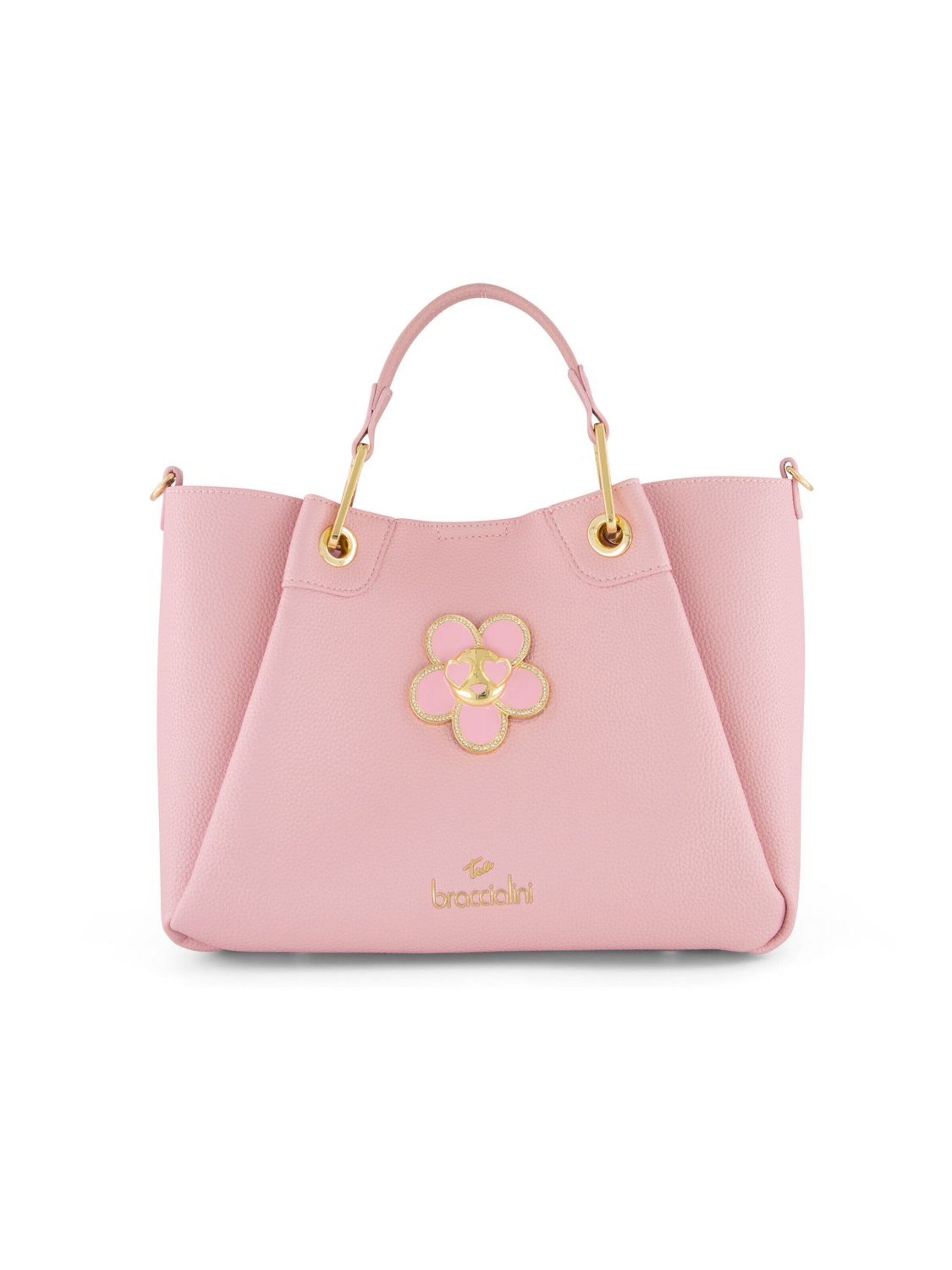 Braccialini - Bolso de mano 'Amy Bijoux' en rosa: frente