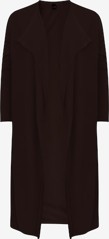 Cardigan YOEK en marron : devant
