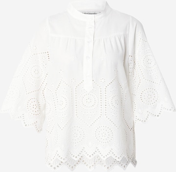 Lollys Laundry Blouse 'Louise' in White: front