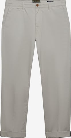 Regular Pantalon chino Superdry & Co en gris : devant